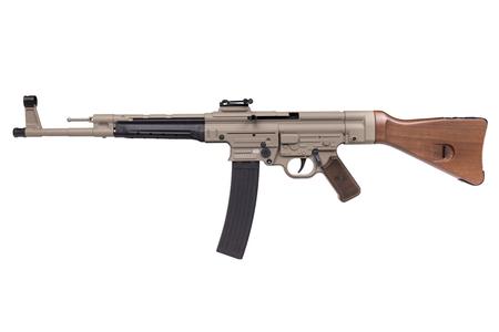 MAUSER STG-44, US TAN, NATURAL WOOD STOCK, 22LR,  (25 ROUNDS)