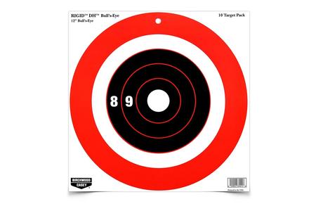 BIR 37211          RIGID 12 BULLSEYE DH TGT   10PK