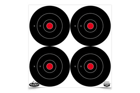 BIR 35570          DIRTYBRD 6 BULLSEYE      100PK