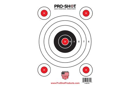 PROSHOT P1-BULLSEYE     9X13 SPLATTR SHOT BULLSEYE