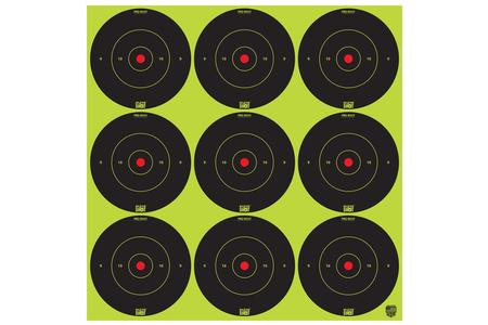 PROSHOT 2B-GREEN-108      2 SPLATTER BULLSEYE TRG