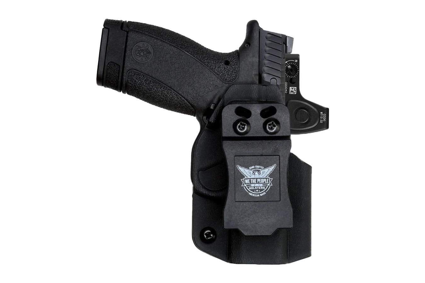 We The People IWB Holster for SW Bodyguard 2.0 Red Dot Optic Cut Black