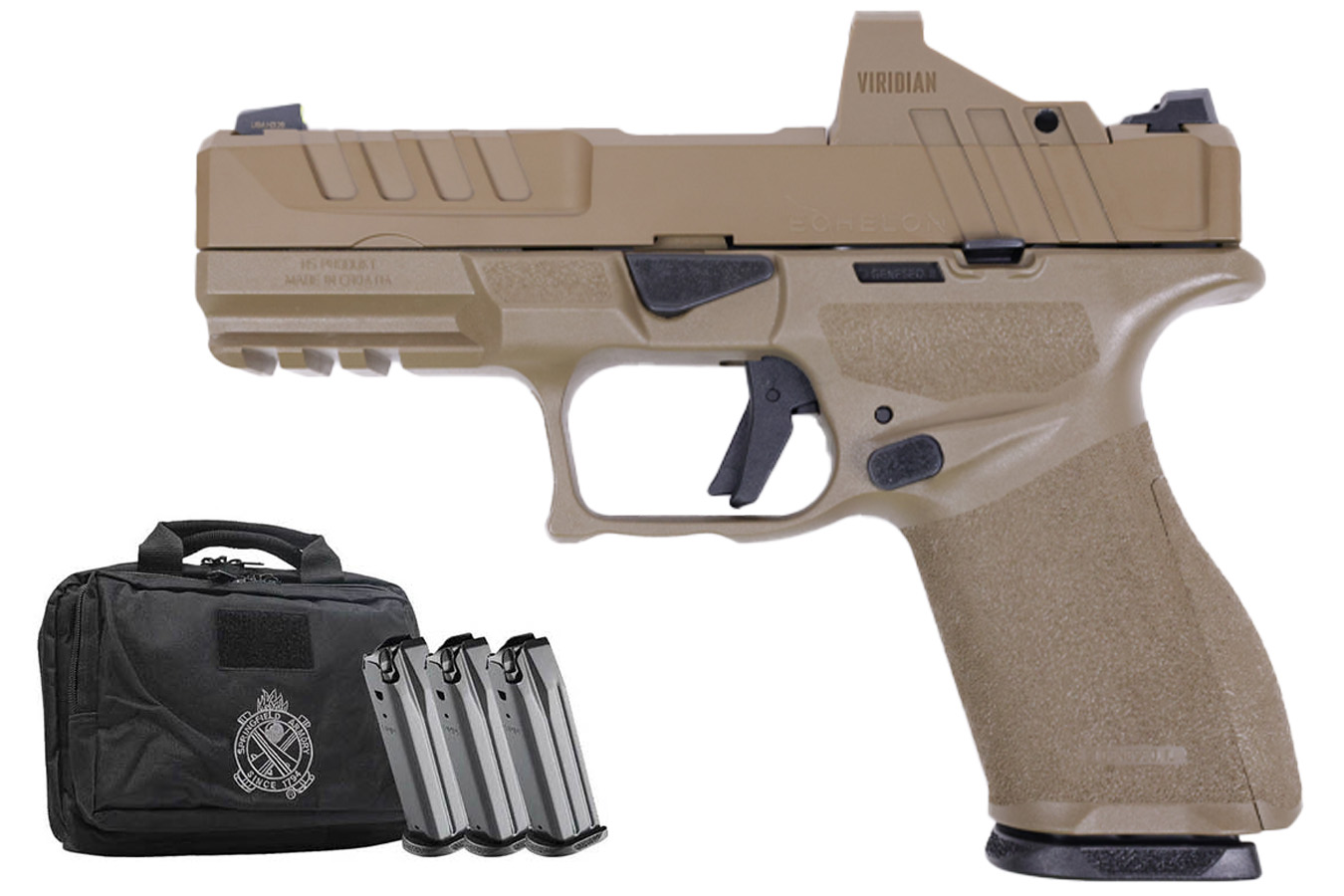 No. 7 Best Selling: SPRINGFIELD EC 9MM 4.0C U-NOTCH FDE PAC