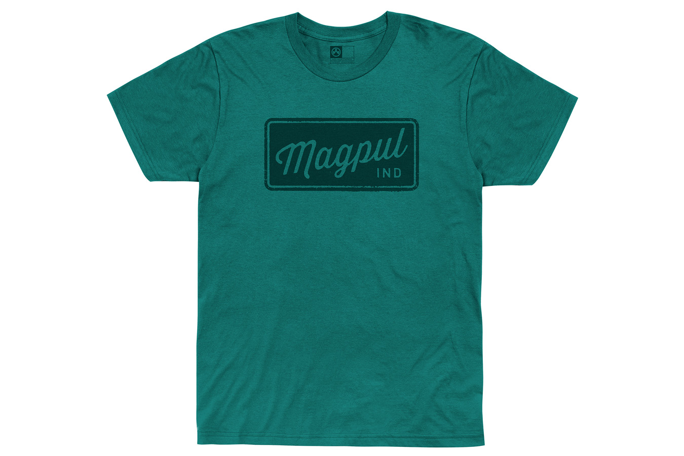 Magpul Rover Block Teal Cotton/Polyester Short Sleeve Large
