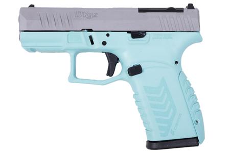 MICRO COMPACT 9MM LUGER 15+1 3.50` BLACK BARREL, SILVER ALLOY STEEL OPTIC READY/