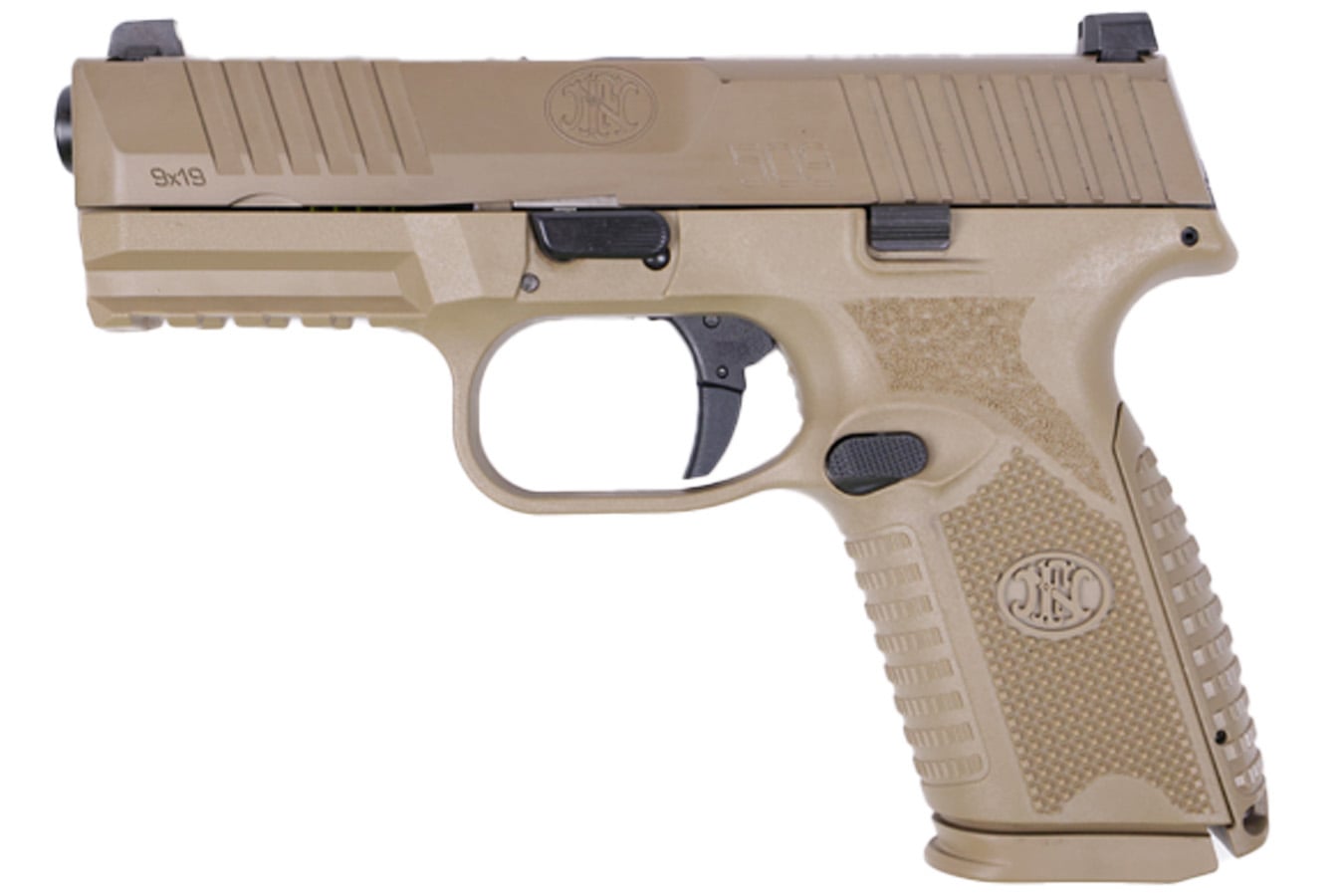 FN 509M 9mm Semi-Auto Pistol w/ 2 15-Round Magazines