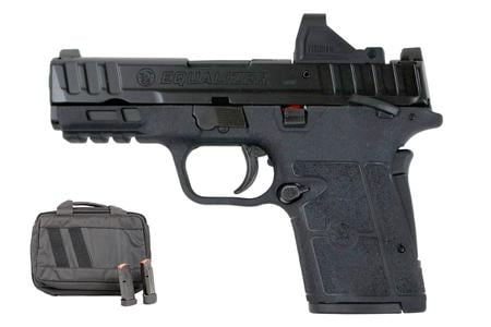 SW EQUALIZER CARRY ON BUNDLE.  THUMB SAFETY, RFX11 OPTIC, SAVIOR BAG, 3 MAGS