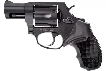 856 ULTRA LITE 38 SPECIAL REVOLVER WITH MATTE BLACK FINISH