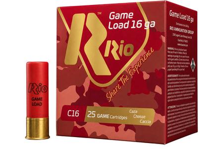 RIO RCHV166    GAME LOAD   16 2.75 6SHT 11/8 25/10