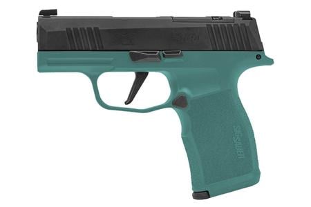 9MM, 3.1IN, X-SERIES, TEAL/BLK, STRIKER, X-RAY 3, POLYMER GRIP, (2) 12RD MAGS