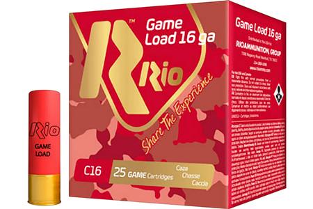 RIO RCHV168    GAME LOAD   16 2.75 8SHT 11/8 25/10
