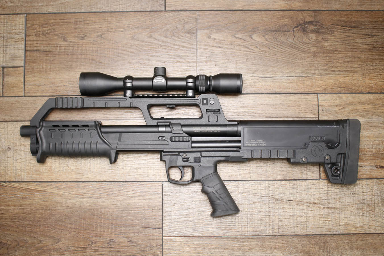 Hatsan Escort 12GA Police Trade-In Shotgun with Weaver Scope