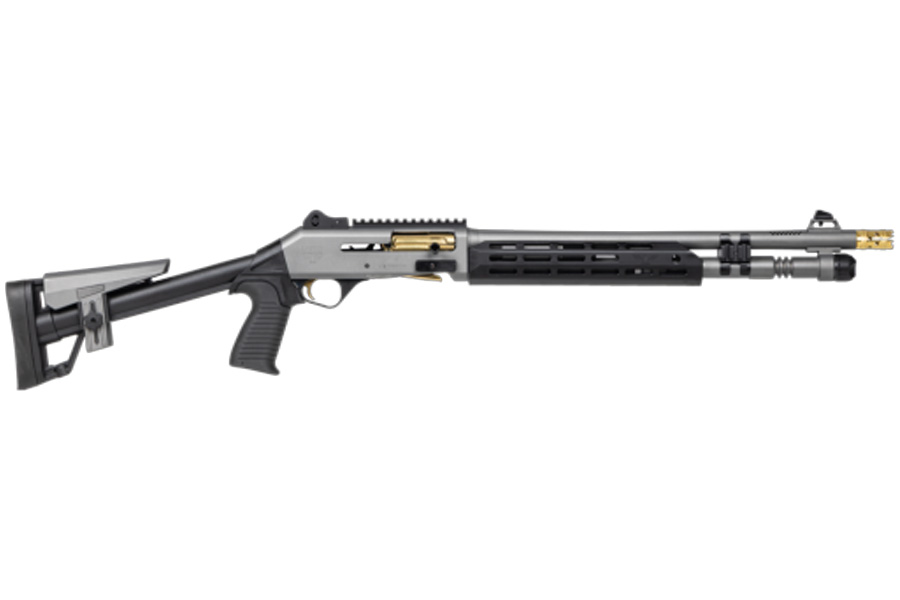Panzer Arms M4 Speed Pro 12 Gauge Semi- Auto Shotgun with Skeletonized Cheek Riser Stock