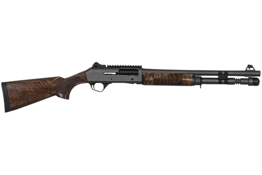 Panzer Arms M4 Tactical 12 Gauge Semi-Auto Shotgun with Turkish Walnut Stock
