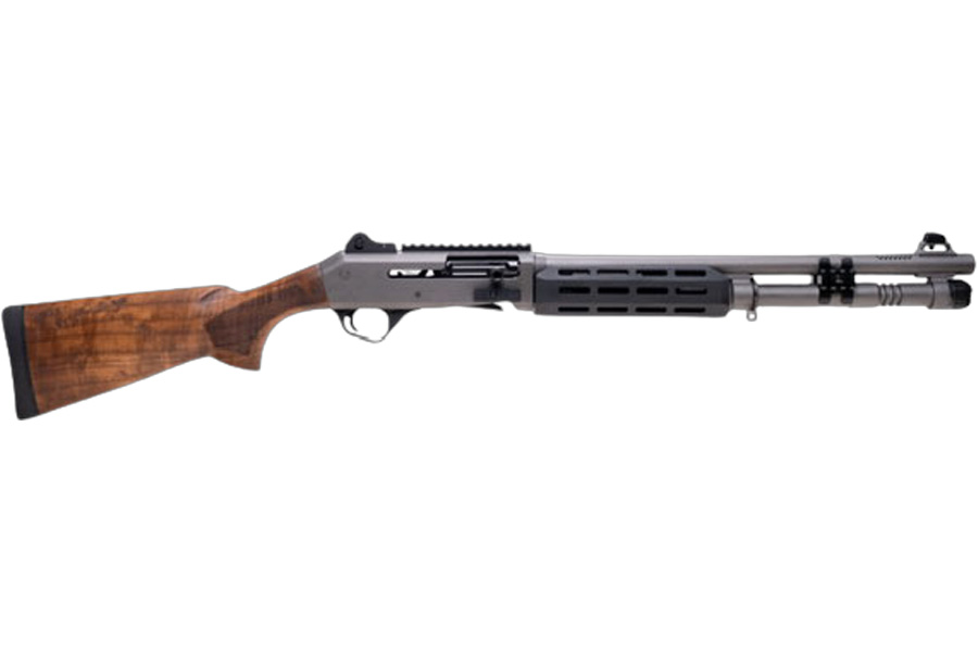 Panzer Arms M4 Speed Pro 12 Gauge Semi-Auto Shotgun with Turkish Walnut Stock and Ported Barrel