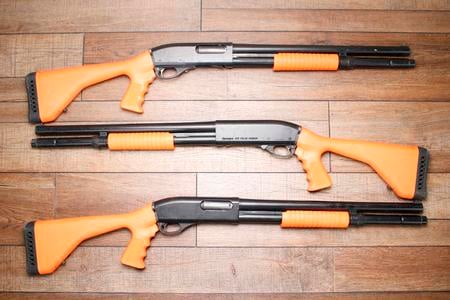 REMINGTON ODRC REMINGTON 870 POLICE MAGNUM 12GA SYNTEHTIC ORANGE EXTENDEDTUBE PISTO GRIP20
