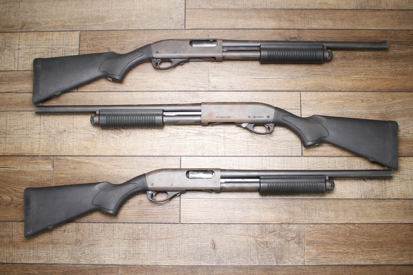 Remington 870 12 Gauge Police Trade-In Shotguns with 18 Inch Barrel and Black Synthetic Stock