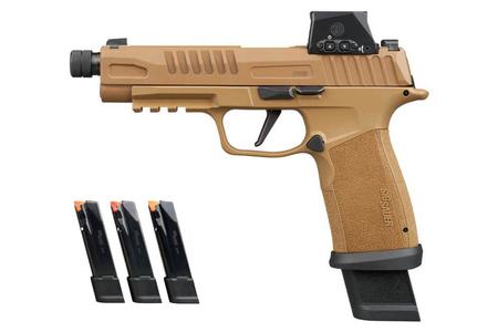 P365, 9MM, 5.1IN, COY, STRIKER, X-RAY 3, (4) 21RD STEEL MAG,, THREADED BARREL