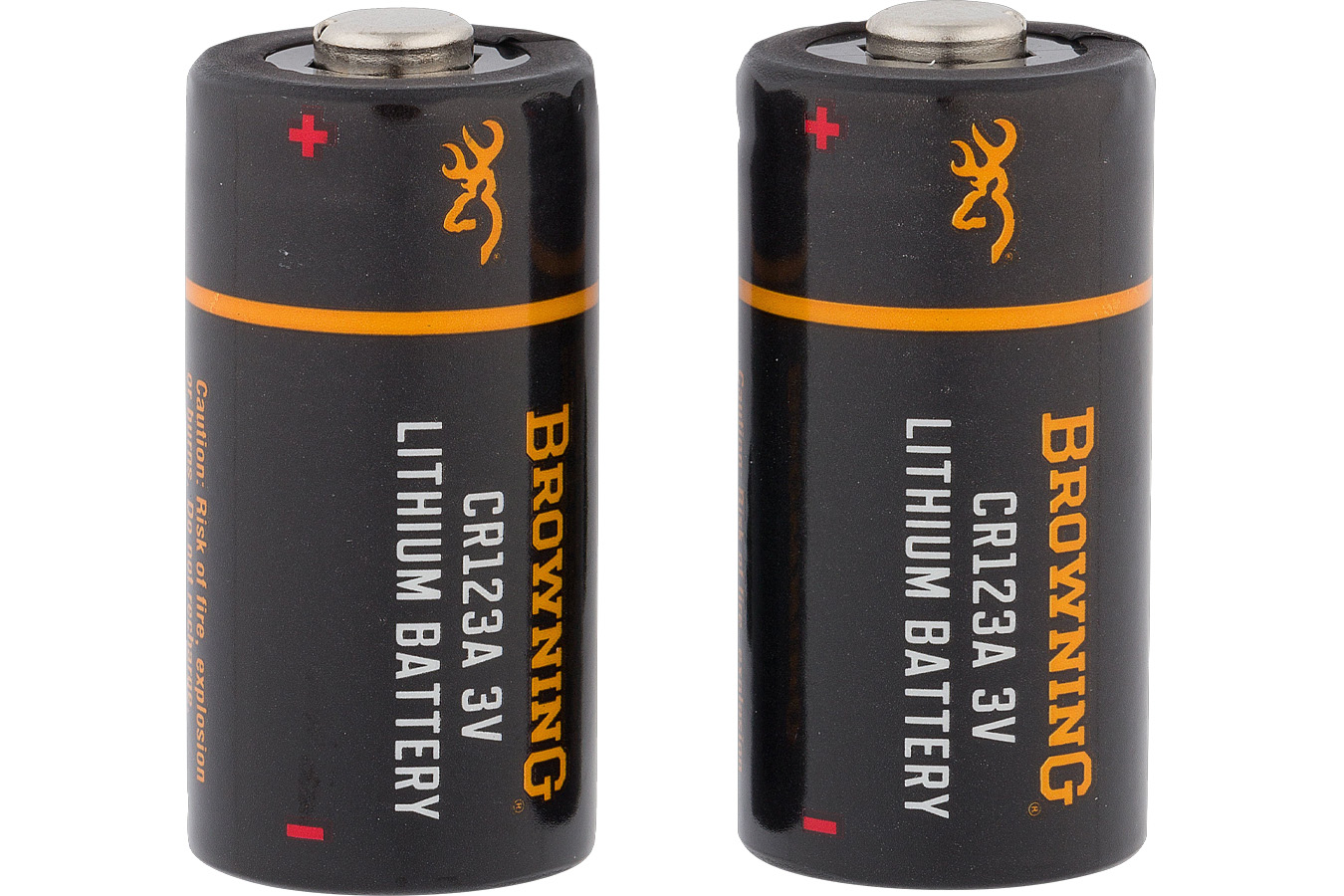 Browning CR123A Lithium Batteries 2-Pack Black