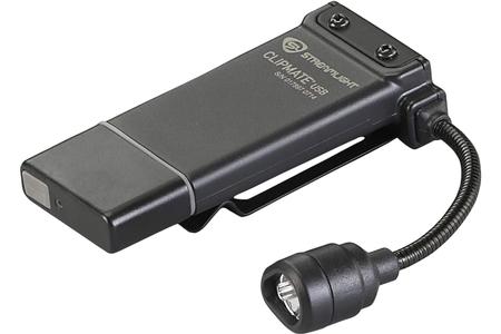 STL 61126  CLIPMATE USB CLIP-ON LIGHT REC BLACK