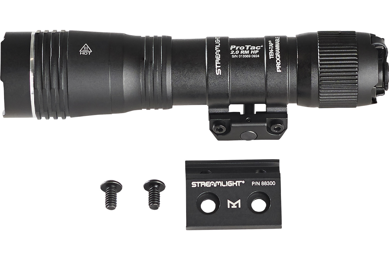 Streamlight ProTac 2.0 Rail Mount HP Rechargeable Weapon-Mounted Long Gun Light Black