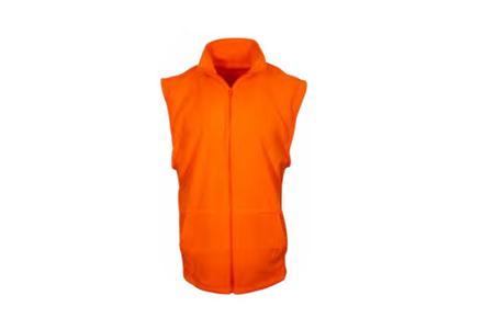 FLEECE ZIPPERED VEST