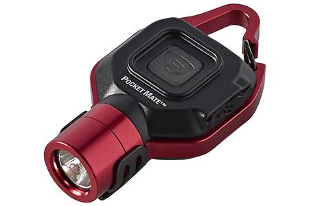 STL 73301  POCKET MATE LIGHT W/USB CHARGE     RED
