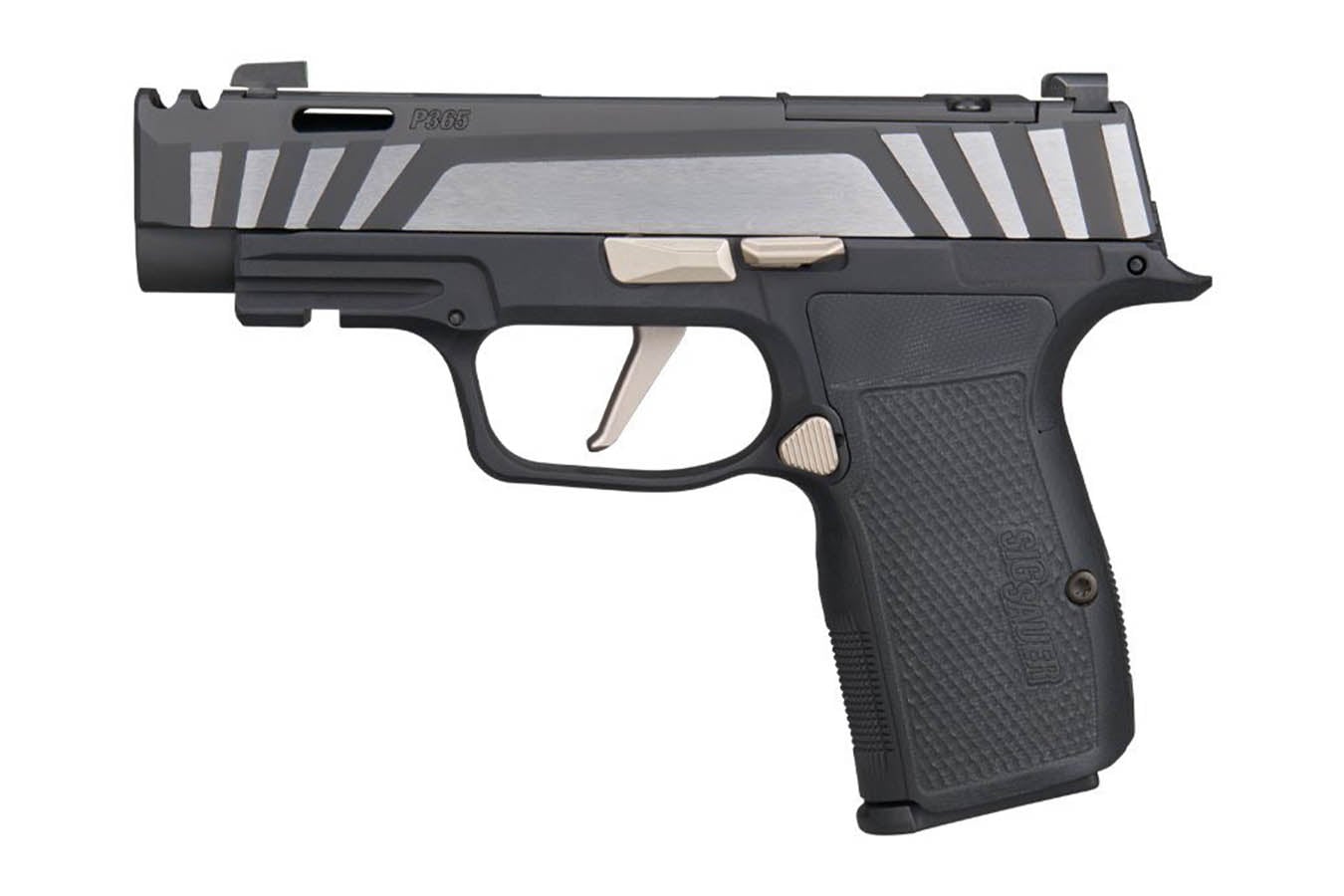 SIG SAUER 9MM LUGER 12+1 3.10` EQUINOX/NITRON STAINLESS STEEL OPTIC READY SLIDE