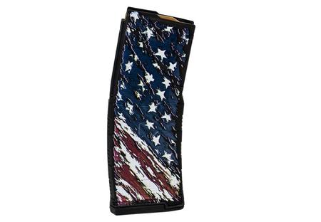 AMEND2 MAG AR15 5.56 BLK MOD3 AMERICAN FLAG 30RD