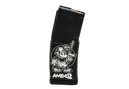 AMEND2 MAG AR15 5.56 BLK STEAM BOAT WILLIE 30RD
