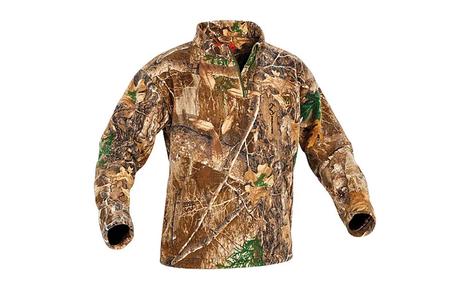 ARCTIC SHIELD HEAT ECHO SHERPA FLEECE 1/4 ZIP RT EDGE X-LRG!