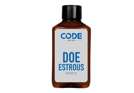 CODE BLUE DEER LURE SYNTHETIC DOE ESTRUS 1FL OZ