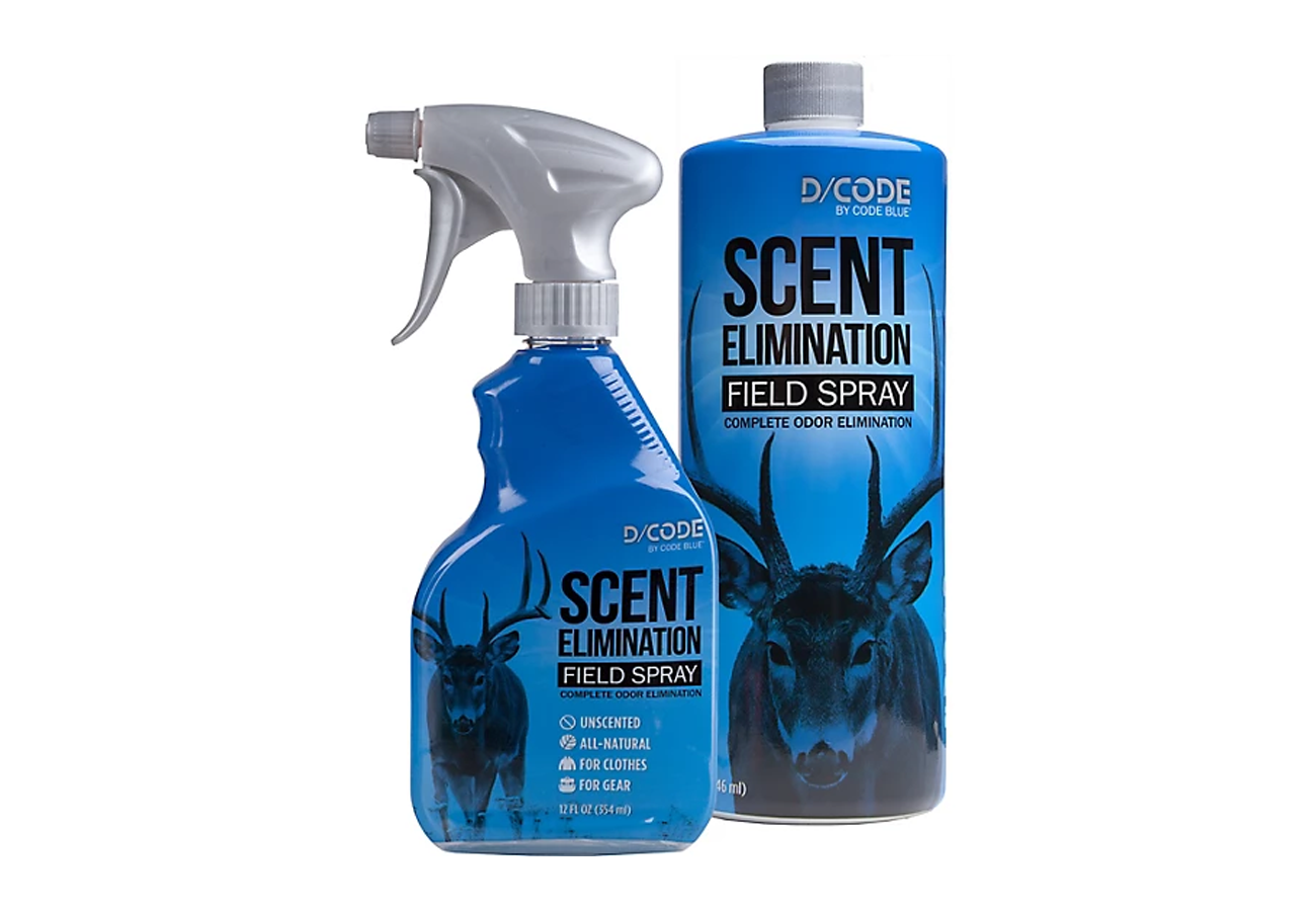 Code Blue D-Code Scent Elimination Spray & Refill Combo