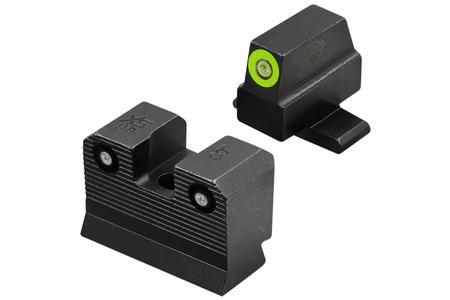 2.0 NIGHT SIGHT SET GREEN TRITIUM FRONT/BLACK OXIDE FITS SIG/SPRINGFIELD/FN 509