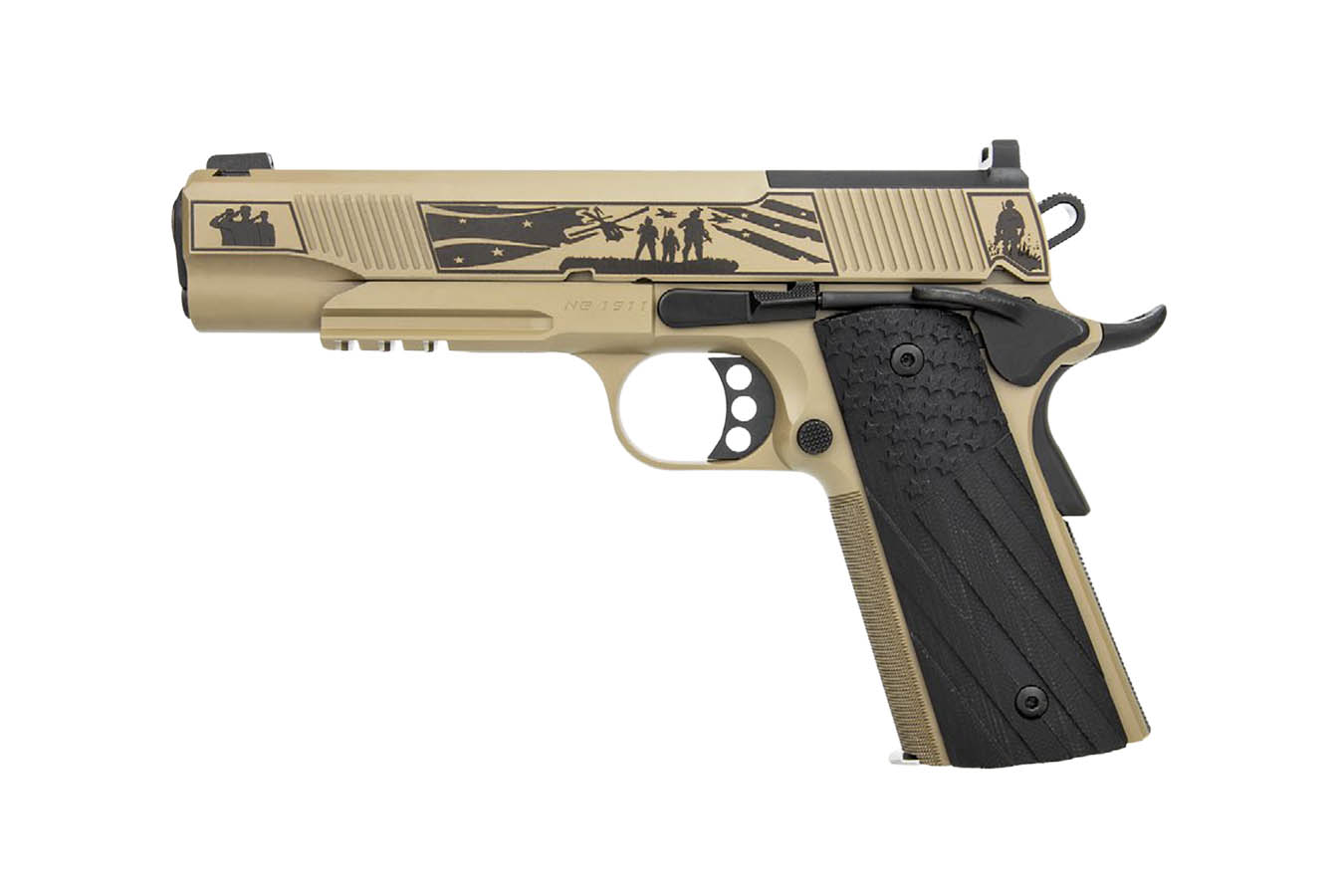 Kimber 1911 Next Gen 45 ACP Optic Ready Boot Campaign Pistol with Engraved Slide