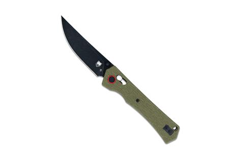 COBRATEC LEGACY BAR LOCK 3.5 G10 OD GREEN/BLACK D2 BLADE