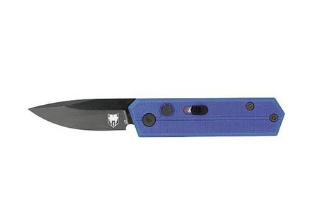 COBRATEC STINGER FOLDER 1.9 PURPLE/BLK D2 BLADE SD BUTTON