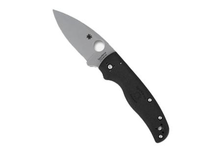 SPYDERCO SHAMAN LTWT 3.58 BLK/SLV