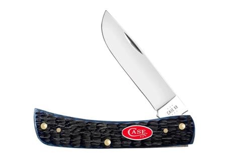 CASE KNIVES NAVY BLUE BONE ROGERS JIG SOD BUSTER JR