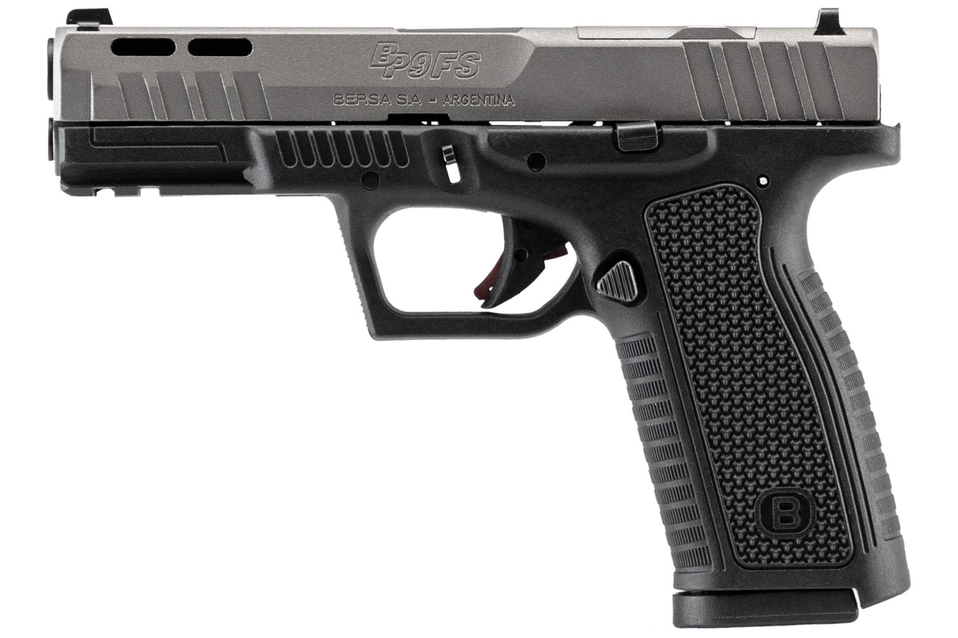 Bersa BP9 9mm Pistol Optic Ready Gray/Black Finish