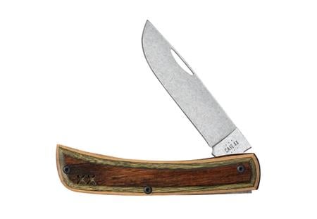 CASE KNIVES CROSSROADS SERIES BROWN/GREEN LAM SOD BUSTER JR
