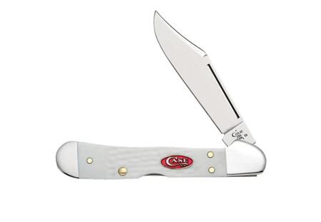 CASE KNIVES WHITE SYNTHETIC SPARXX STD JIG MINI COPPERLOCK