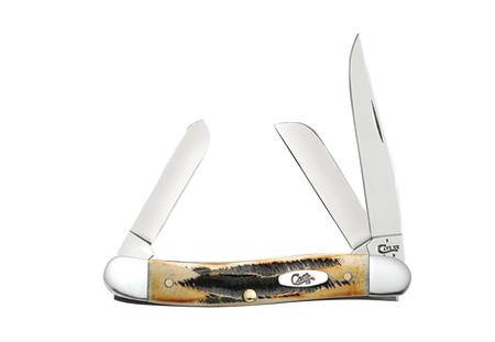 CASE KNIVES 6.5 BONE STAG MEDIUM STOCKMAN