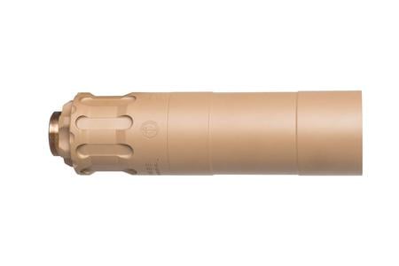 OBSIDIAN9 9MM LUGER 1.37` FLAT DARK EARTH CERAKOTE 17-4 STAINLESS STEEL 1/2`-28