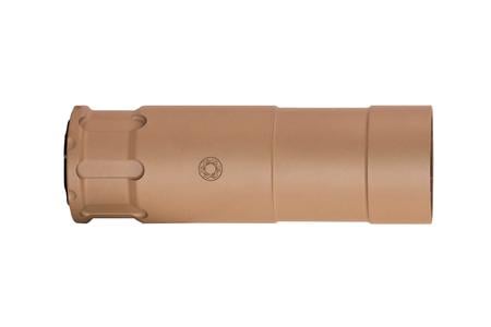 RUGGED SUPPRESSORS OCULUS22 22 LR 1.06 FLAT DARK EARTH CERAKOTE 17-4 STAINLESS STEEL 1/2-28 TPI