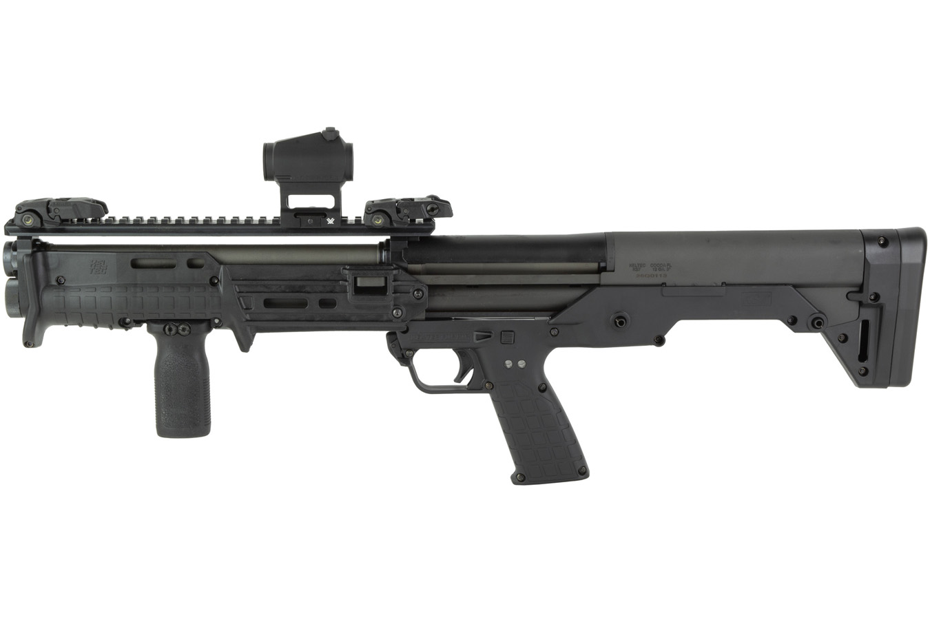 Kel-Tec KS7 Gen 2 12 Gauge Pump Action Shotgun with Vortex Crossfire Red Dot Black