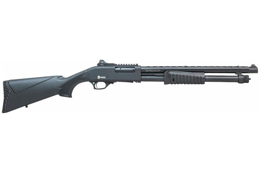 Citadel Mariner 12 Gauge Pump Action Shotgun Black