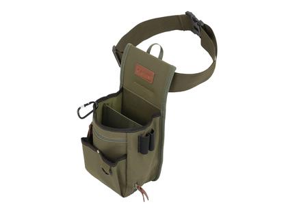 ALLEN TRIUMPH DOUBLE SHELL BAG GREEN