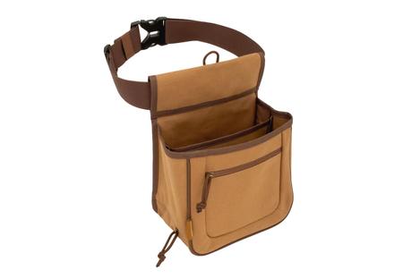 ALLEN RIVAL DOUBLE SHELL BAG TAN