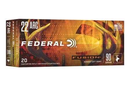 Federal 22 ARC 90 gr Soft Point Fusion 20/Box